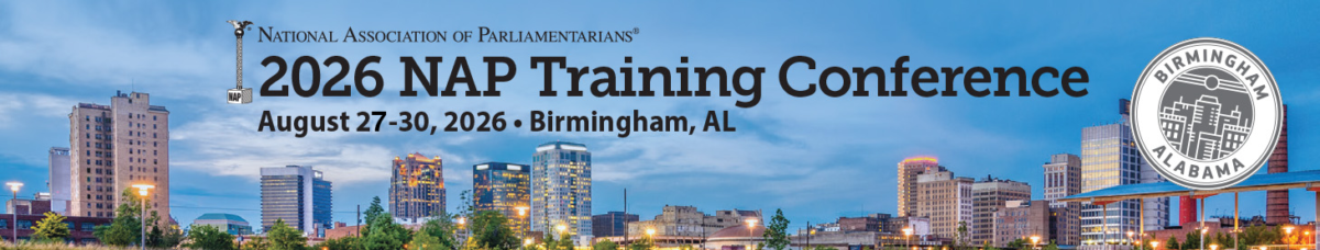 Parliamentarians in Alabama: Observations and Reflections